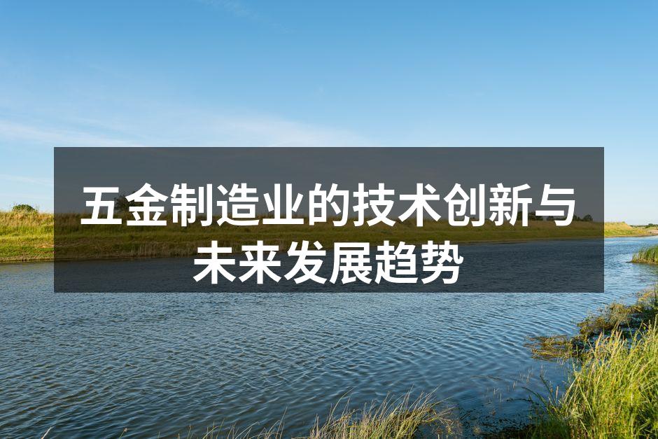 五金制造技术创新示例